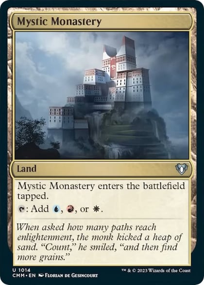 Mystic Monastery, Commander Masters 1014