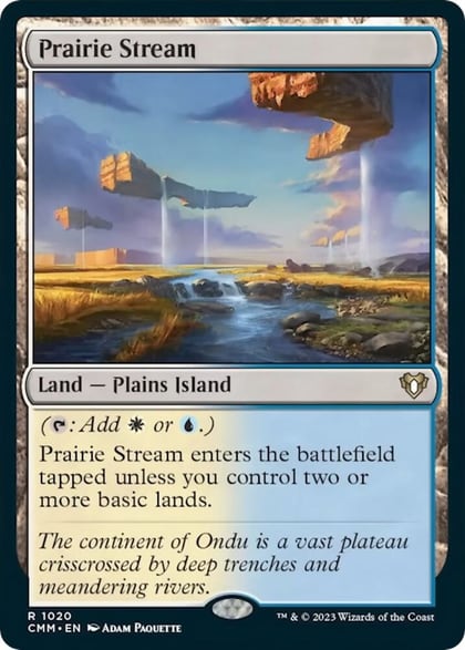 Prairie Stream, Commander Masters 1020