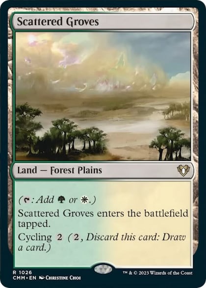 Scattered Groves, Commander Masters 1026