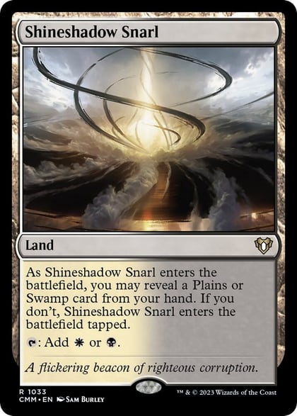 Shineshadow Snarl, Commander Masters 1033