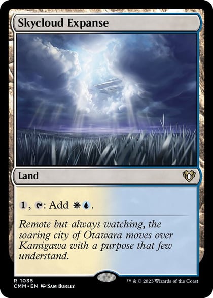 Skycloud Expanse, Commander Masters 1035