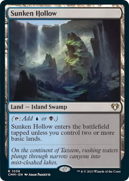 Sunken Hollow, Commander Masters 1038