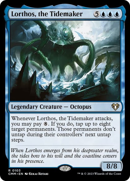 Lorthos, the Tidemaker, Commander Masters 103