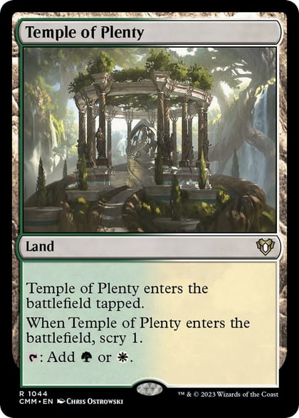 Temple of Plenty, Commander Masters 1044