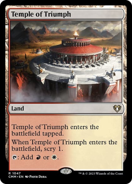Temple of Triumph, Commander Masters 1047
