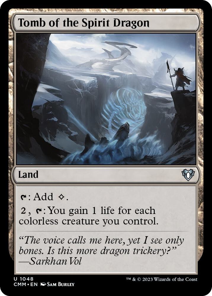 Tomb of the Spirit Dragon, Commander Masters 1048