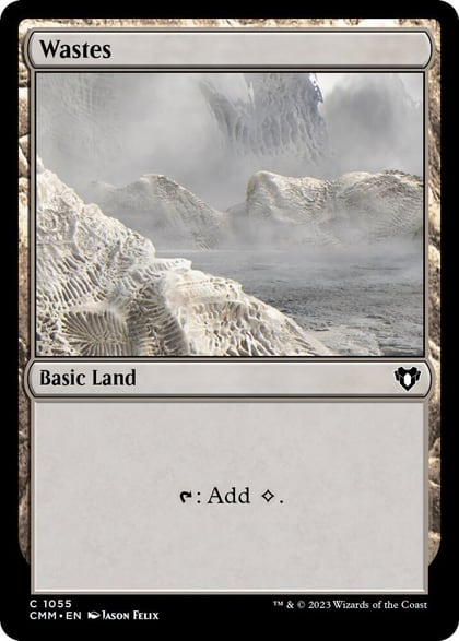 Wastes (1055), Commander Masters 1055