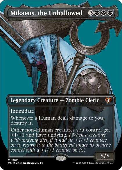 Mikaeus, the Unhallowed (Textured Foil), Commander Masters 1061