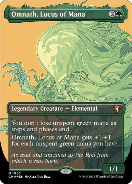 Omnath, Locus of Mana (Textured Foil), Commander Masters 1063