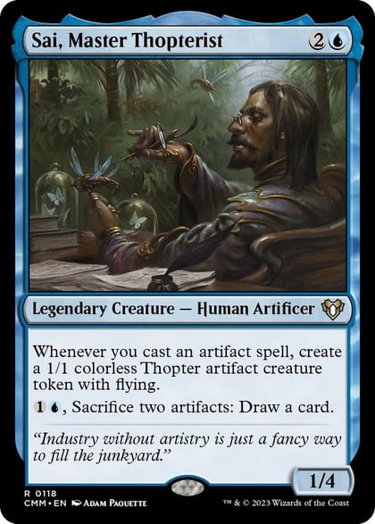 Sai, Master Thopterist, Commander Masters 118