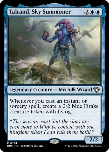 Talrand, Sky Summoner, Commander Masters 124