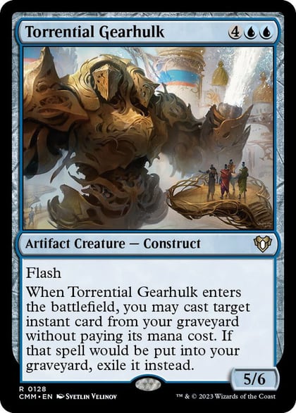 Torrential Gearhulk, Commander Masters 128