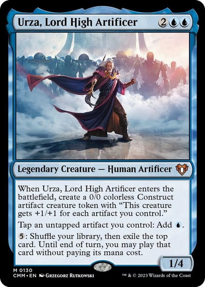 Urza, Lord High Artificer, Commander Masters 130