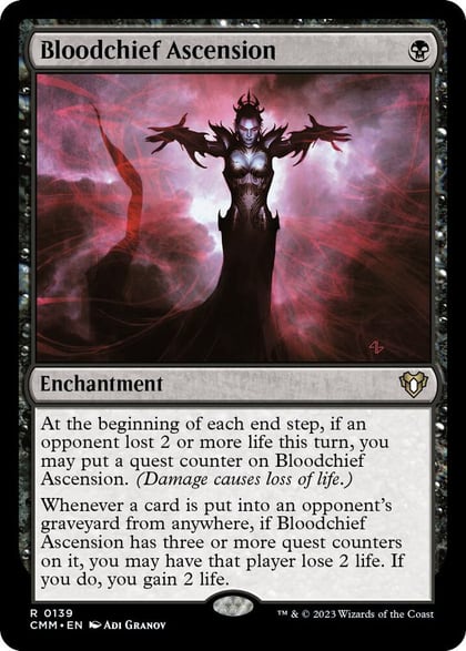 Bloodchief Ascension, Commander Masters 139
