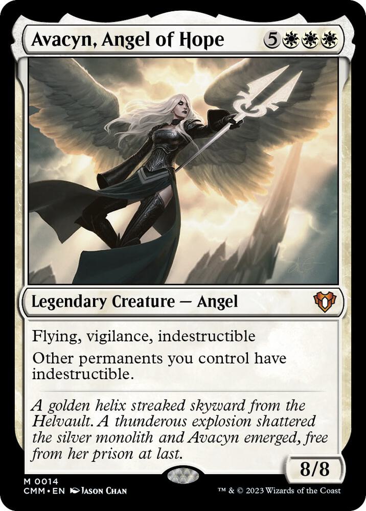 Avacyn, Angel of Hope, Commander Masters 14