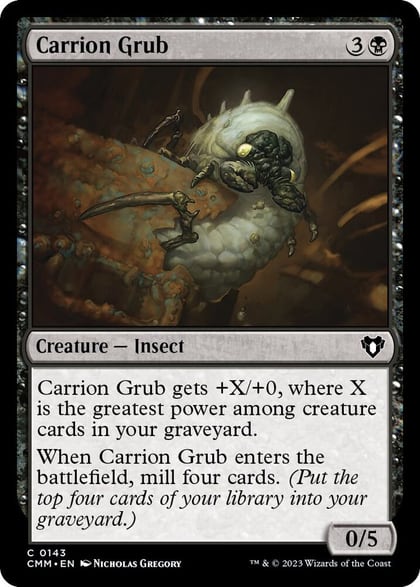 Carrion Grub, Commander Masters 143