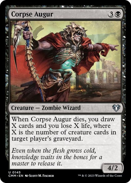 Corpse Augur, Commander Masters 145