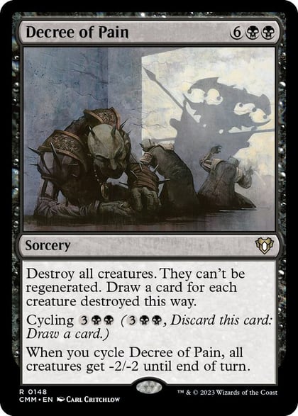 Decree of Pain, Commander Masters 148