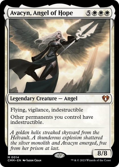 Avacyn, Angel of Hope, Commander Masters 14