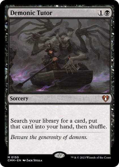 Demonic Tutor, Commander Masters 150