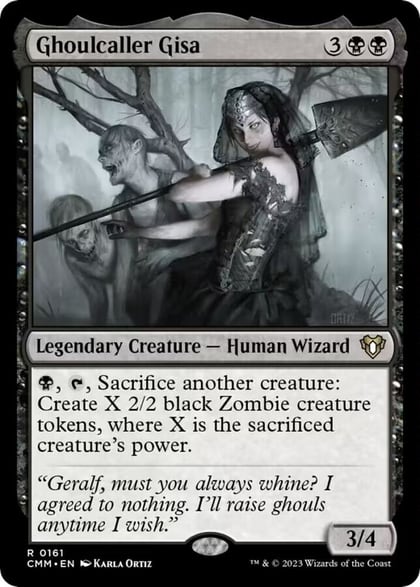 Ghoulcaller Gisa, Commander Masters 161