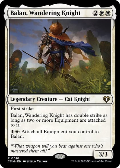 Balan, Wandering Knight, Commander Masters 16