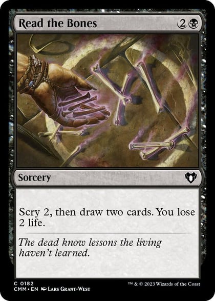 Read the Bones, Commander Masters 182
