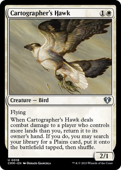 Cartographer's Hawk, Commander Masters 18
