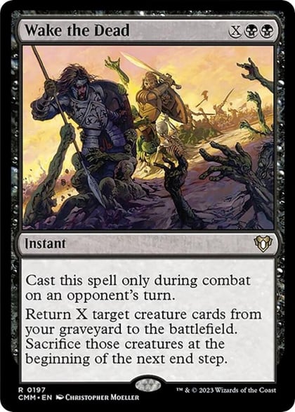 Wake the Dead, Commander Masters 197