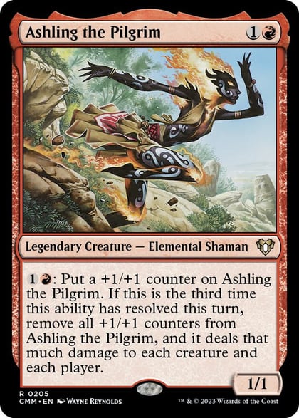 Ashling the Pilgrim, Commander Masters 205