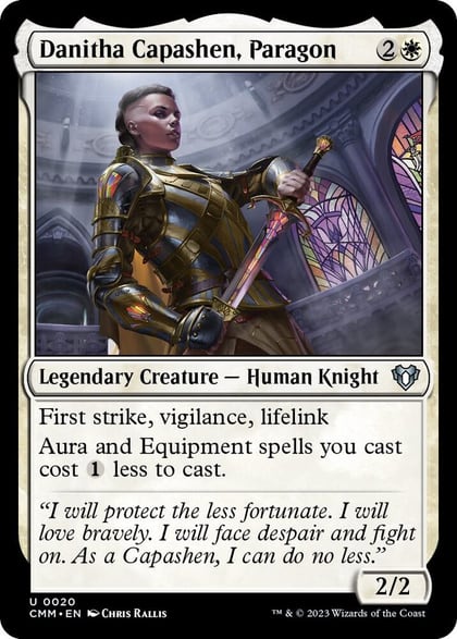 Danitha Capashen, Paragon, Commander Masters 20