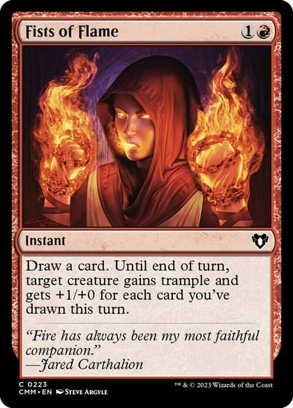 Fists of Flame, Commander Masters 223