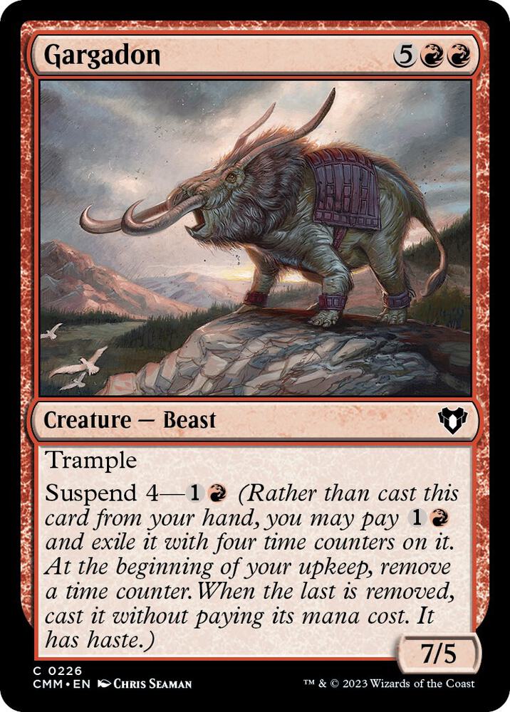 Gargadon, Commander Masters 226