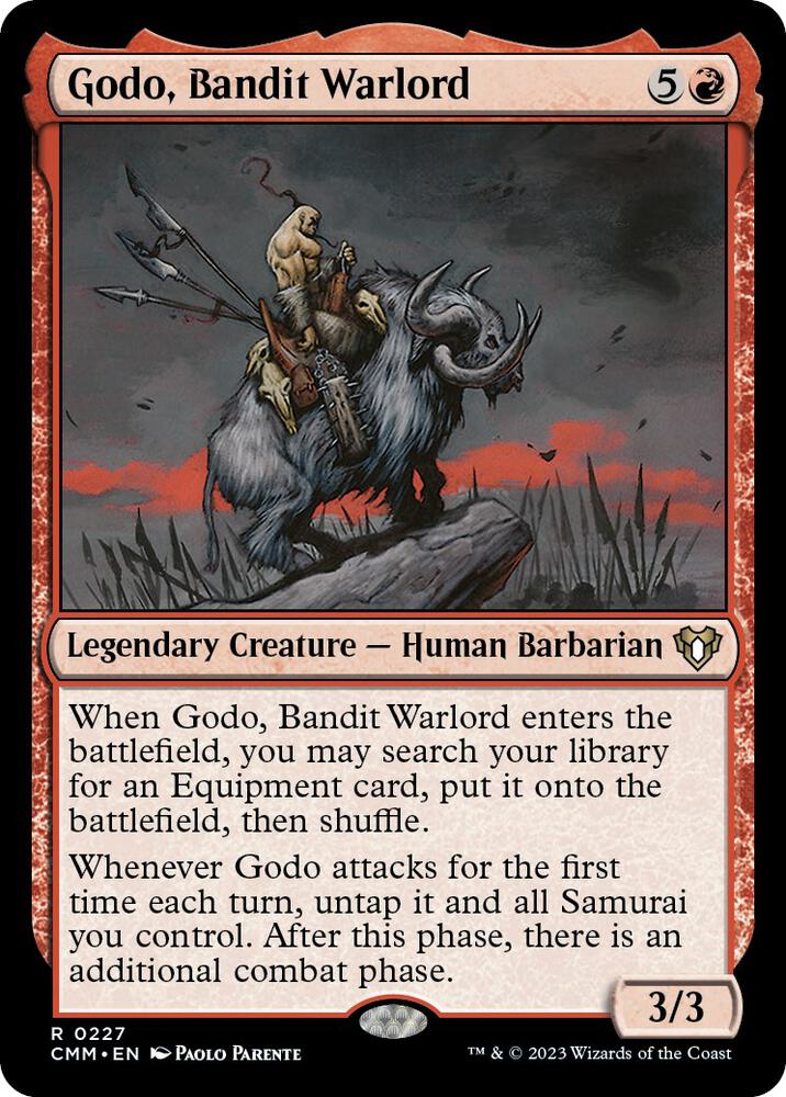 Godo, Bandit Warlord, Commander Masters 227
