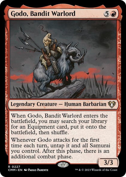 Godo, Bandit Warlord, Commander Masters 227
