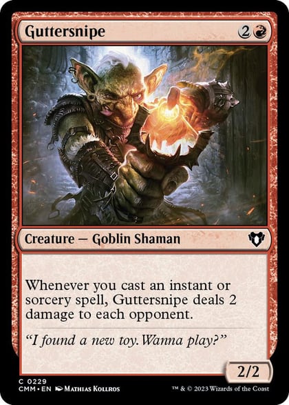 Guttersnipe, Commander Masters 229