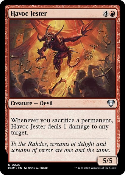 Havoc Jester, Commander Masters 230