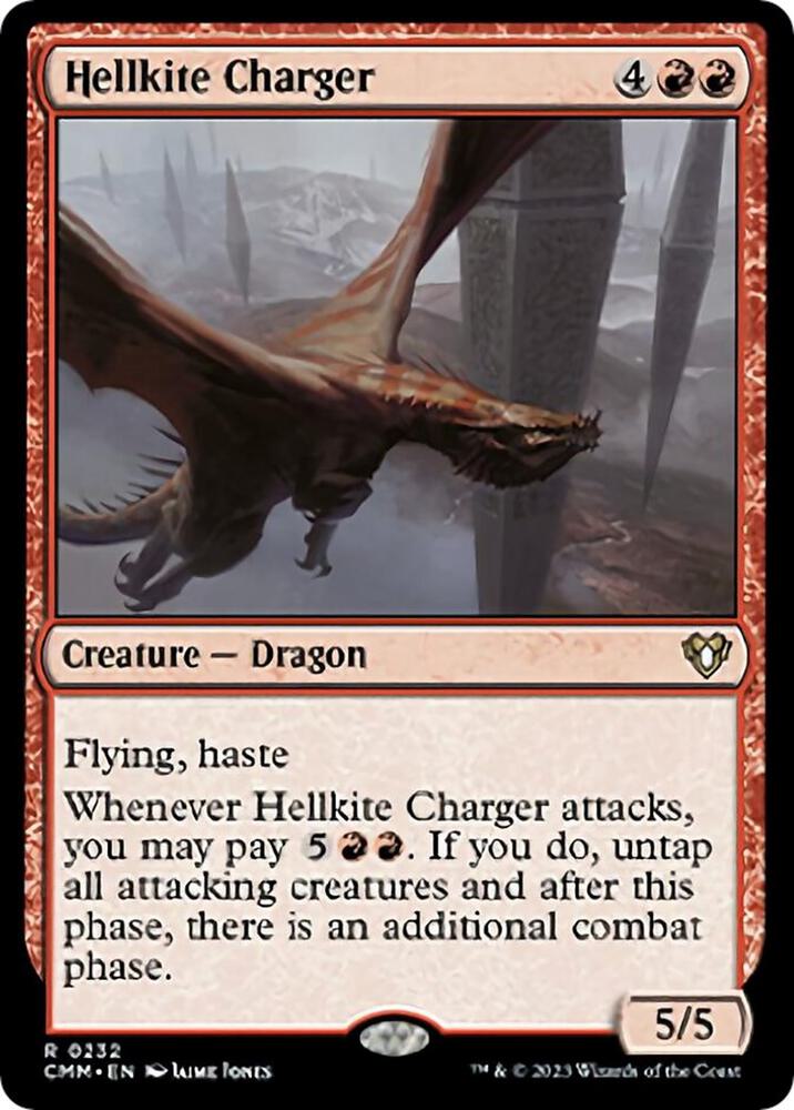 Hellkite Charger, Commander Masters 232