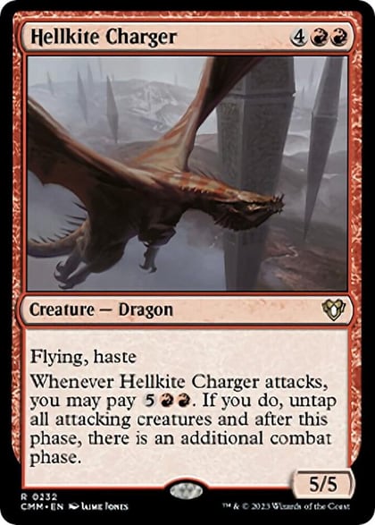 Hellkite Charger, Commander Masters 232