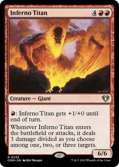 Inferno Titan, Commander Masters 235