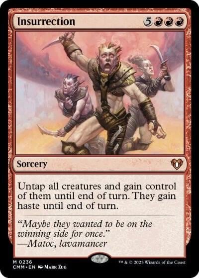 Insurrection, Commander Masters 236