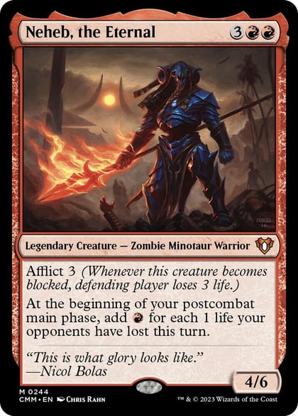 Neheb, the Eternal, Commander Masters 244