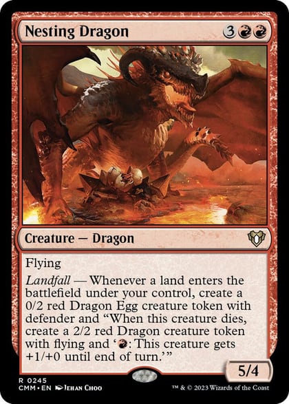 Nesting Dragon, Commander Masters 245