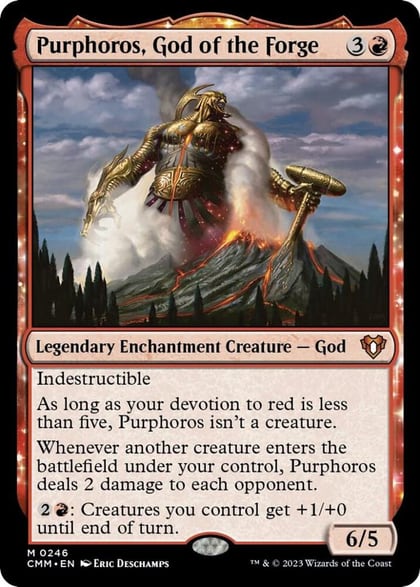 Purphoros, God of the Forge, Commander Masters 246