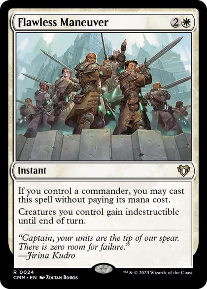 Flawless Maneuver, Commander Masters 24