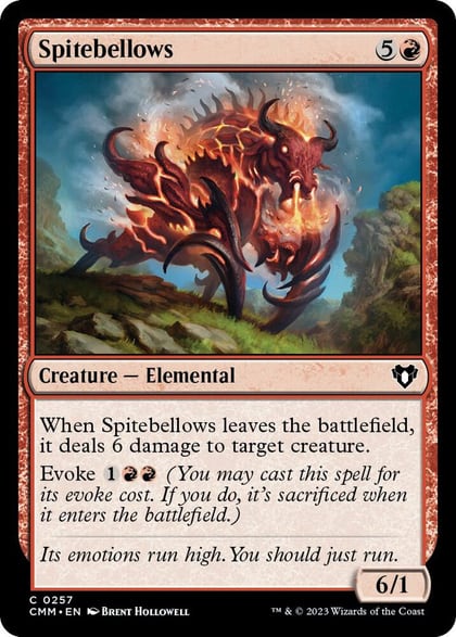 Spitebellows, Commander Masters 257