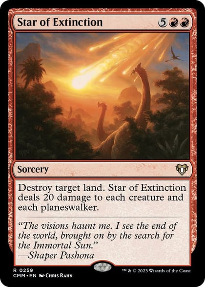 Star of Extinction, Commander Masters 259
