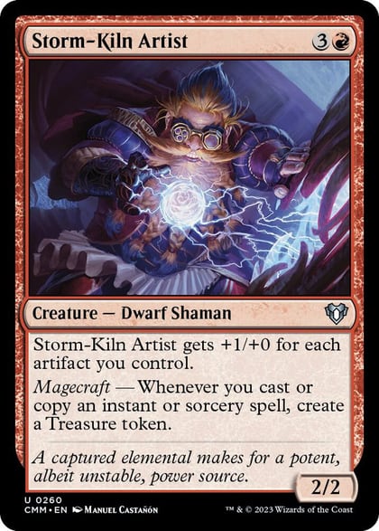 Storm-Kiln Artist, Commander Masters 260