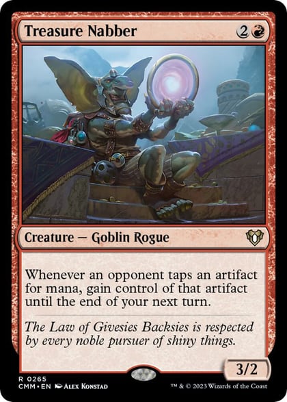 Treasure Nabber, Commander Masters 265