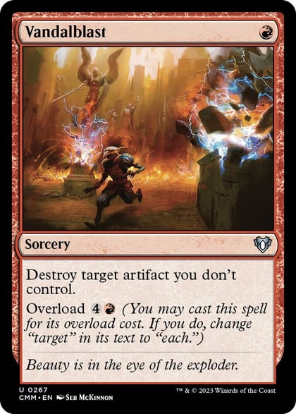 Vandalblast, Commander Masters 267